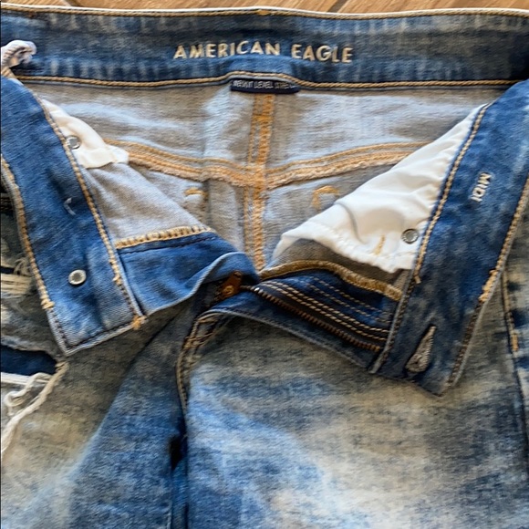 Mid rise, denim shorts- Price Firm! Thanks! 💜 - Picture 3 of 5